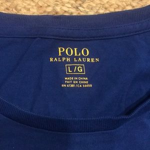 Polo by Ralph Lauren Shirts - Men’s royal blue polo T-shirt size large Polo by Ralph Lauren Shirts - Men’s royal blue polo T-shirt size large